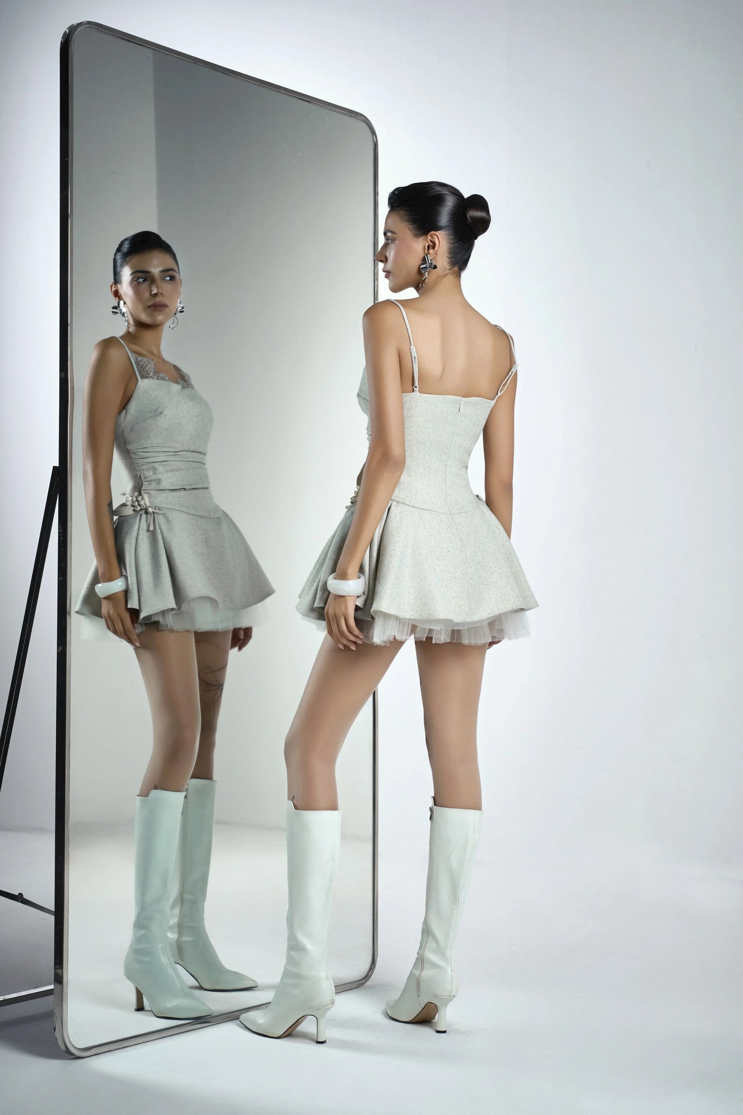 Sugar N Pop Mini Dress & Bell Flower